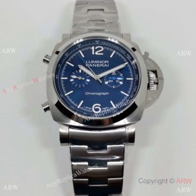 Copy Panerai Luminor PAM 1110 44mm Automatic Blue Dial Watch